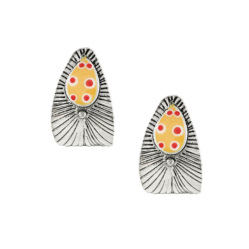Puces Taratata Smocks Argent Jaune