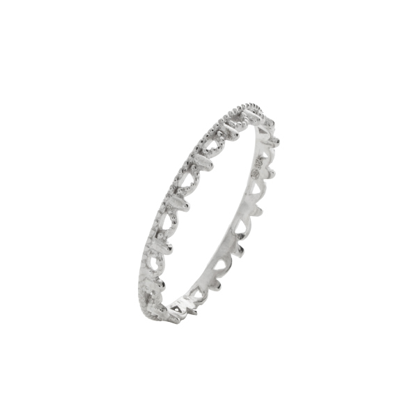 Bague Argent 925 Couronne