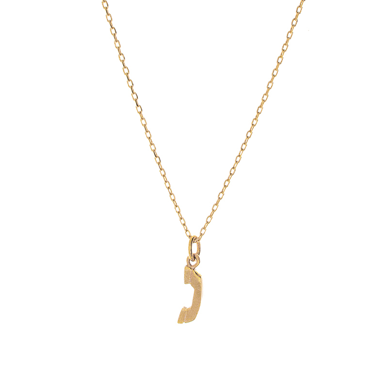 Collier Plaqué Or Call