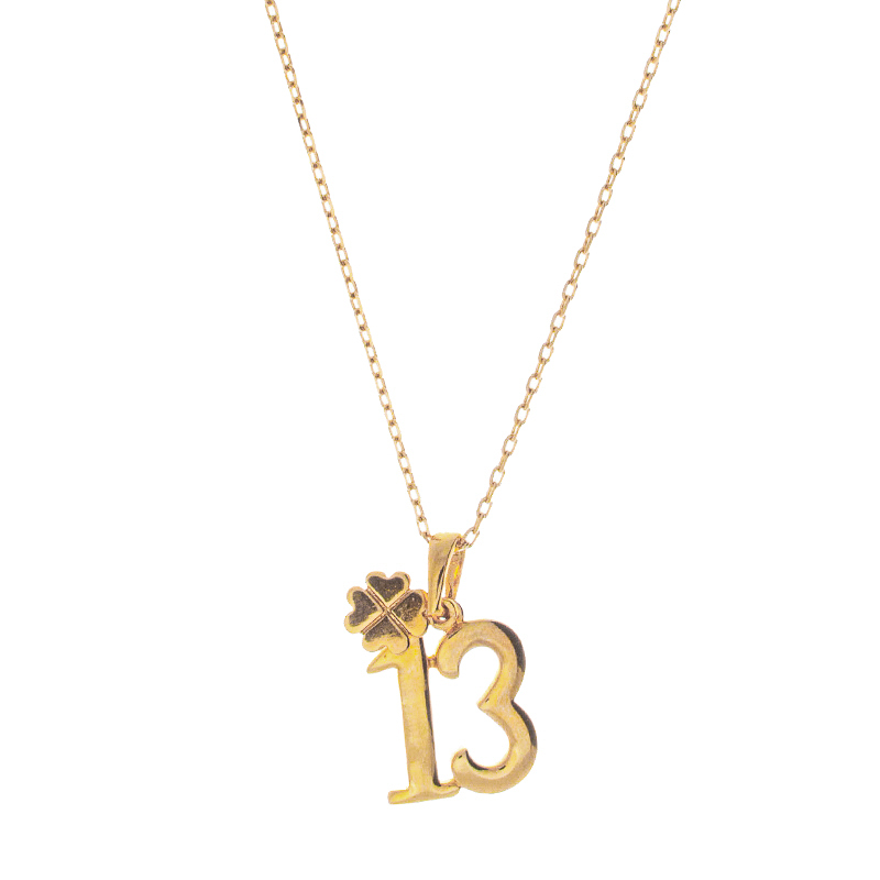 Collier Plaqué Or 13 1