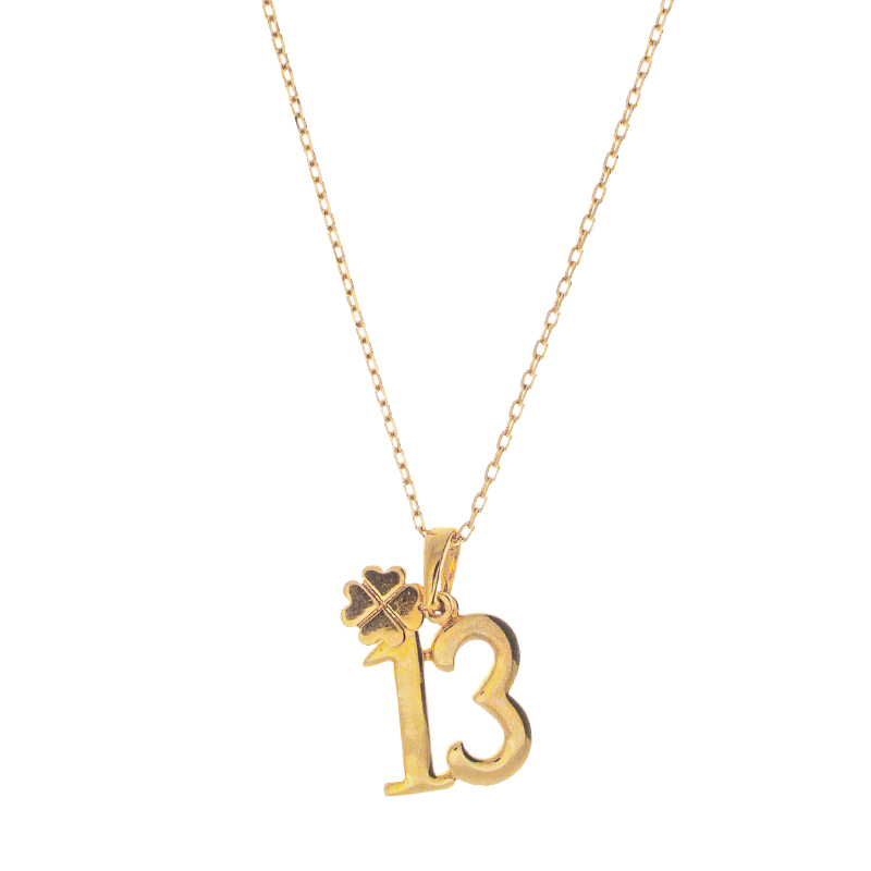 Collier Plaqué Or 13