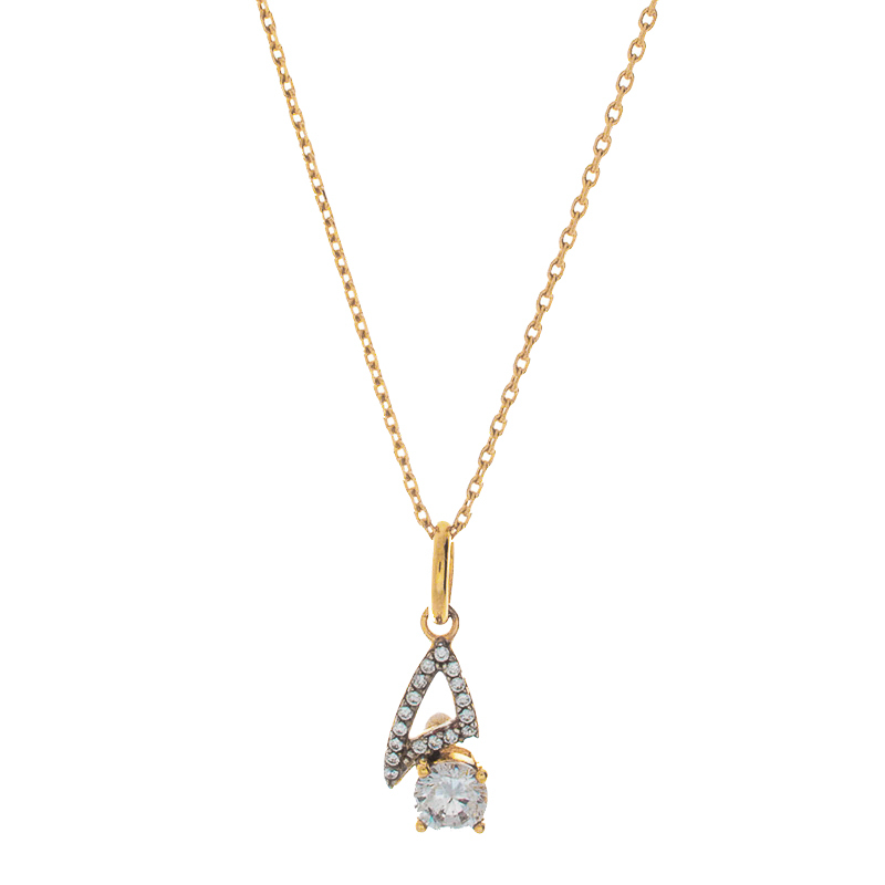 Collier Plaqué Or Dva