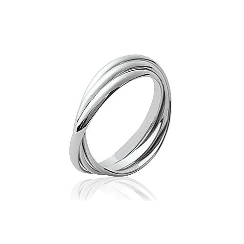 Bague Argent 925 Trois Anneaux