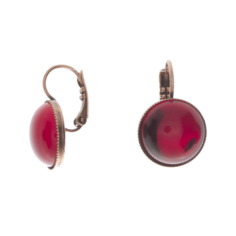 Boucles d'oreilles Tam Tam dans la Ville Cuivré Cercie Multi