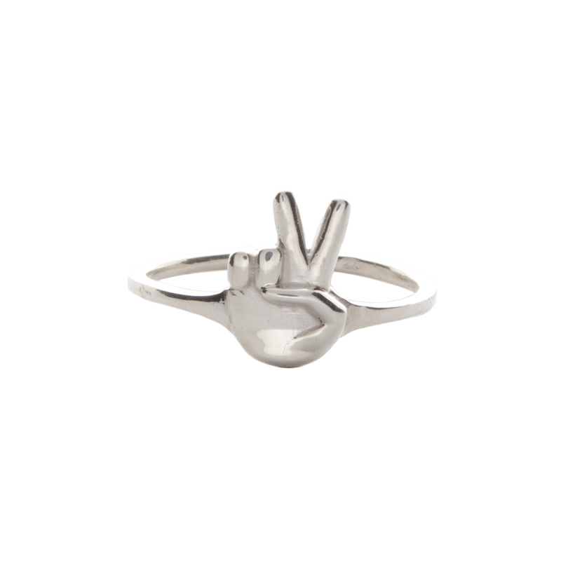 Bague Argent 925 Peace