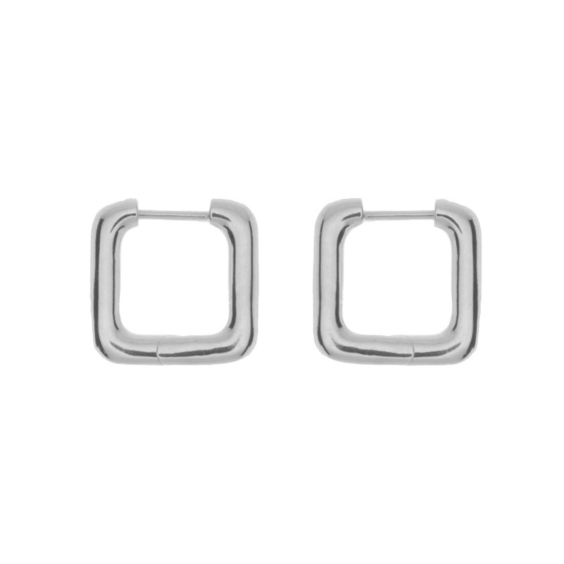 Créoles Argent 925 Carré