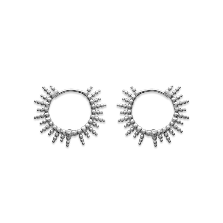 Créoles Argent 925 Sun