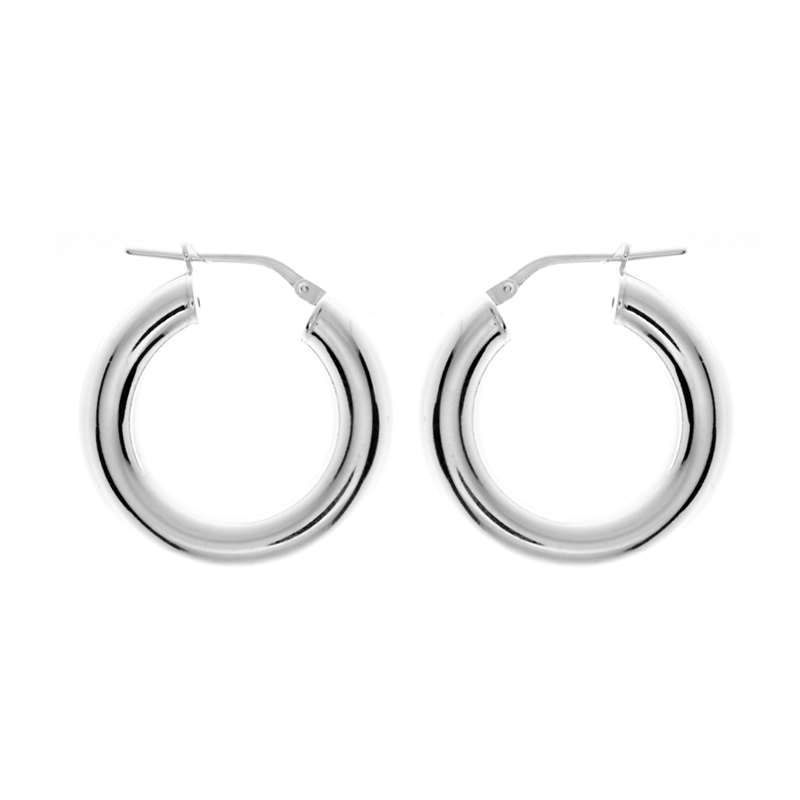 Créoles Argent 925 80s 35mm