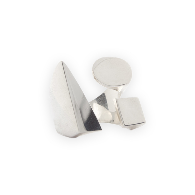 Bague Argent 925 Trois Formes