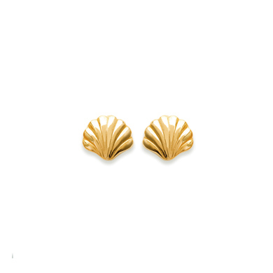 Puces Plaqué or Shell