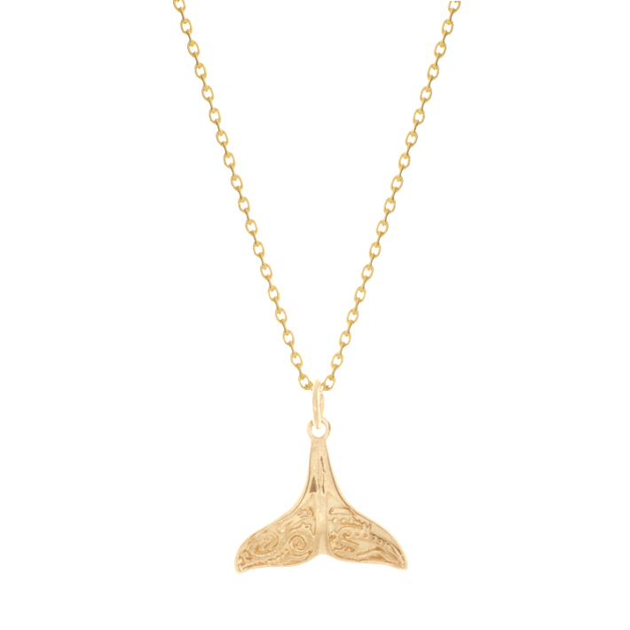 Collier Plaqué Or Nageoire