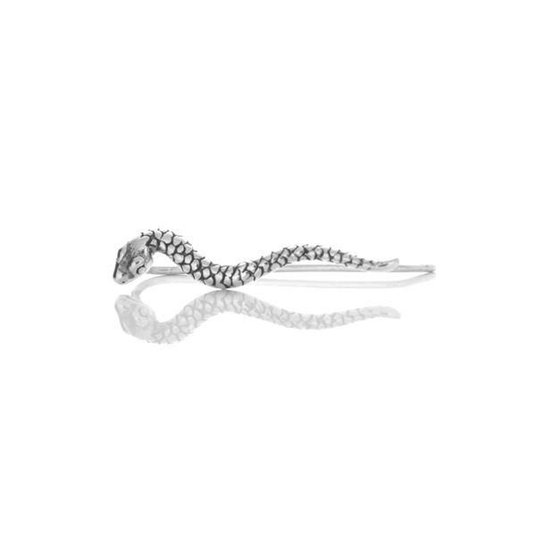 Boucle Montante à l'unité Argent 925 Serpent