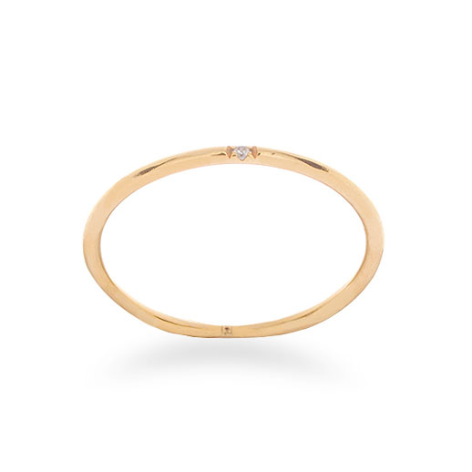 Bague Plaqué Or Ursa